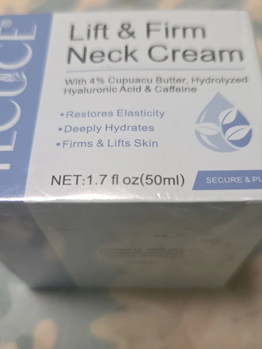 Lift & Firm Neck Cream - Blue/White